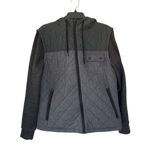 American Rag Men's Charcoal and Black Lightweight Jacket M